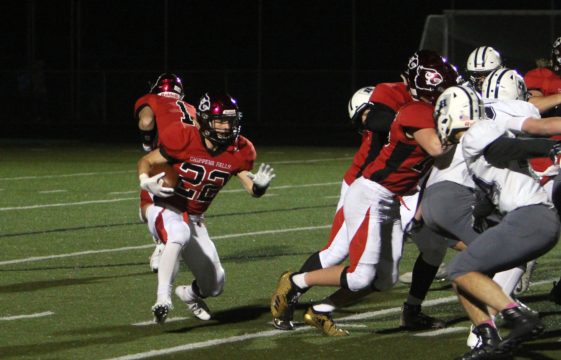 Hudson at Chi-Hi football 10-12-18